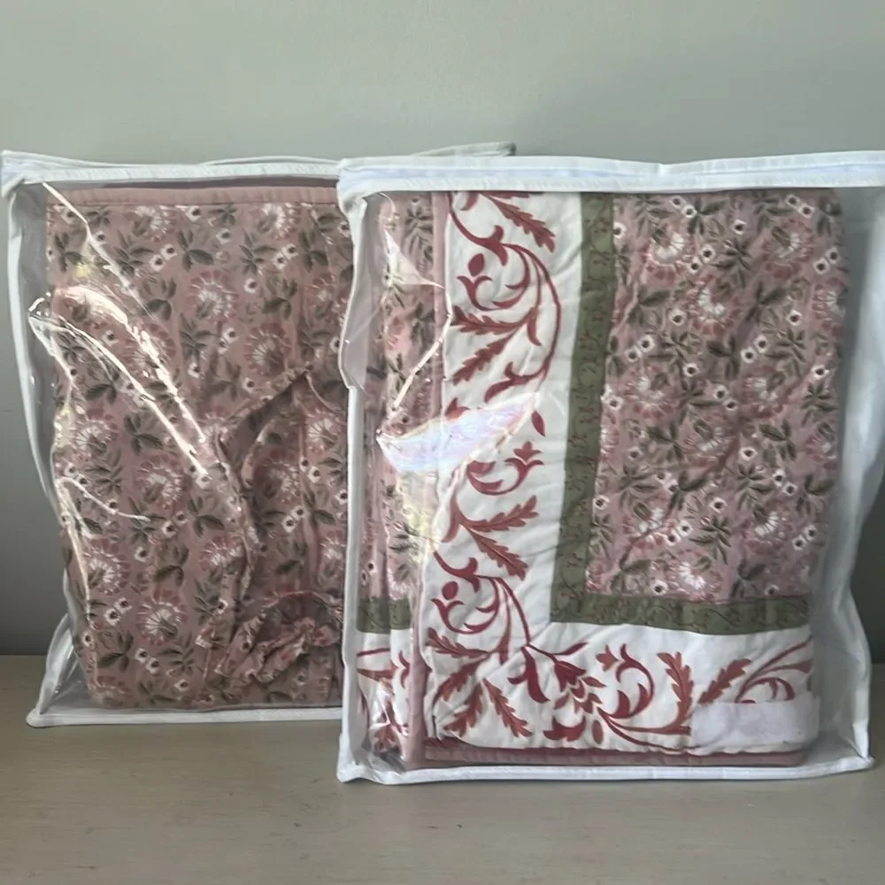 The Company Store Euro Shams, Kamalei Floral Quilted 26